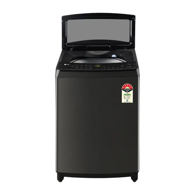 LG THD13SWP 13 Kg Inverter Wi-Fi Fully-Automatic Top Load Washing Machine (Platinum Black, 6 Motion DD, TurboWash, Steam, Smart Diagnosis)