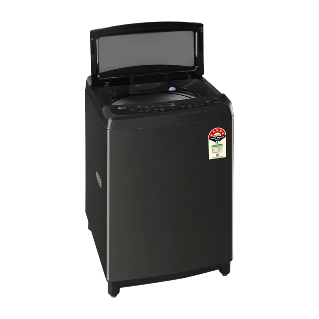 LG THD13SWP 13 Kg Inverter Wi-Fi Fully-Automatic Top Load Washing Machine (Platinum Black, 6 Motion DD, TurboWash, Steam, Smart Diagnosis)