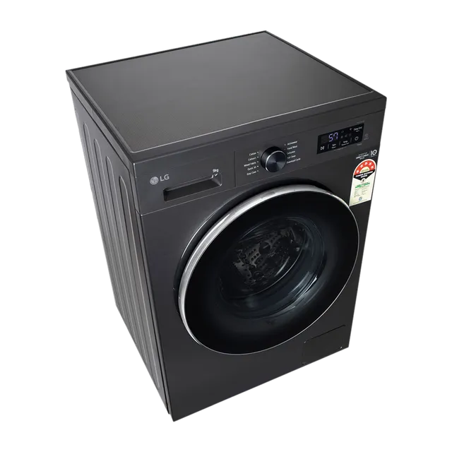 LG FHB1209Z4B 9 Kg 5 Star Wi-Fi Front Load Washing Machine | Inverter Direct Drive | Steam Allergen Care | Suraj Electronics Delhi NCR