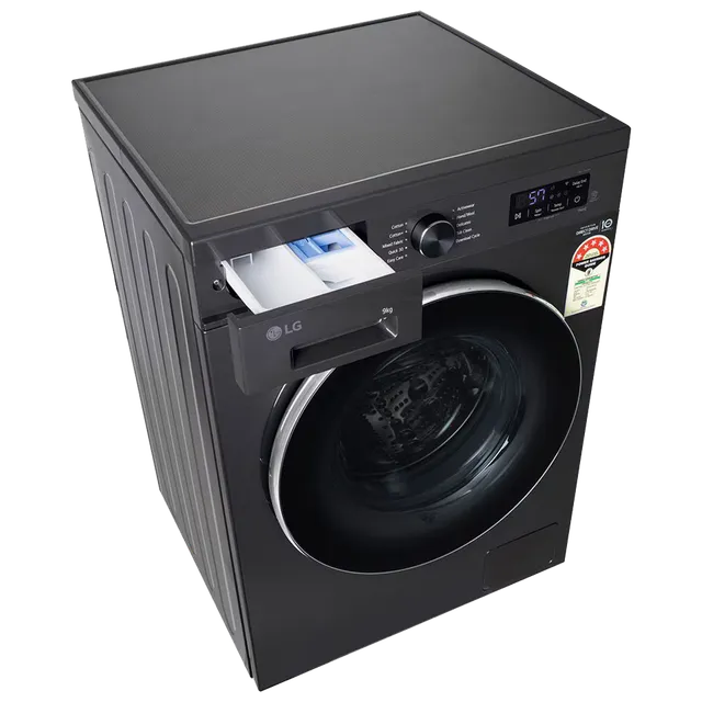 LG FHB1209Z4B 9 Kg 5 Star Wi-Fi Front Load Washing Machine | Inverter Direct Drive | Steam Allergen Care | Suraj Electronics Delhi NCR