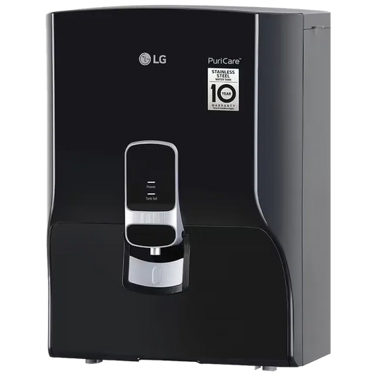 LG WW131NP 8 Litre RO Water Purifier with Multi Stage Filtration (Solid Black)