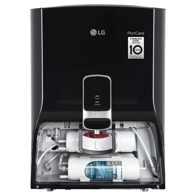 LG WW131NP 8 Litre RO Water Purifier with Multi Stage Filtration (Solid Black)