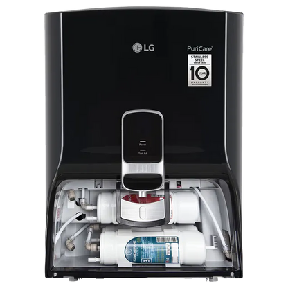LG WW131NP 8 Litre RO Water Purifier with Multi Stage Filtration (Solid Black)