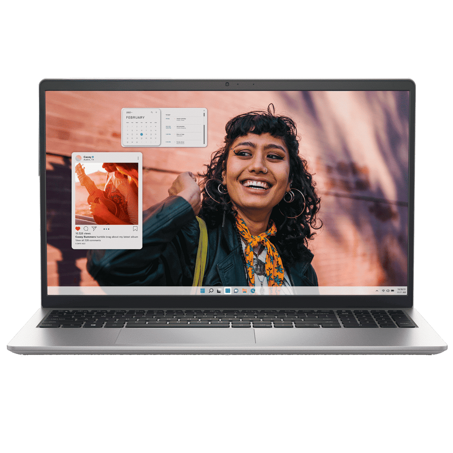 DELL Inspiron 15 Intel Core i5 13th Gen Thin & Light Laptop (8GB RAM, 512GB SSD, Windows 11 Home, 15.6 inch Full HD Display, MS Office Home, Platinum Silver, 1.62 KG)