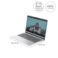 HP Pavilion Aero 13-bg0017AU AMD Ryzen 7-8840U Thin & Light Laptop (16GB, 512GB SSD, Windows 11 Home, 13.3 inch WUXGA IPS Display, MS Office 2021, Natural Silver, 1 KG)