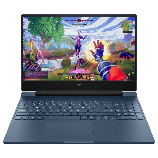 HP Victus 15-fb0178AX AMD Ryzen 5 5600H Gaming Laptop (16GB, 512GB SSD, Windows 11 Home, 4GB Graphics, 15.6 inch 144 Hz Full HD Display, NVIDIA GeForce RTX 3050, Performance Blue, 2.29 KG)