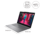 Lenovo Yoga Slim 7 Intel Core Ultra 7 258V  Touchscreen Thin & Light Laptop (32GB, 1TB SSD, Windows 11 Home, 15.3 inch WQXGA+ IPS Display, MS Office 2024, Luna Grey, 1.53 KG)