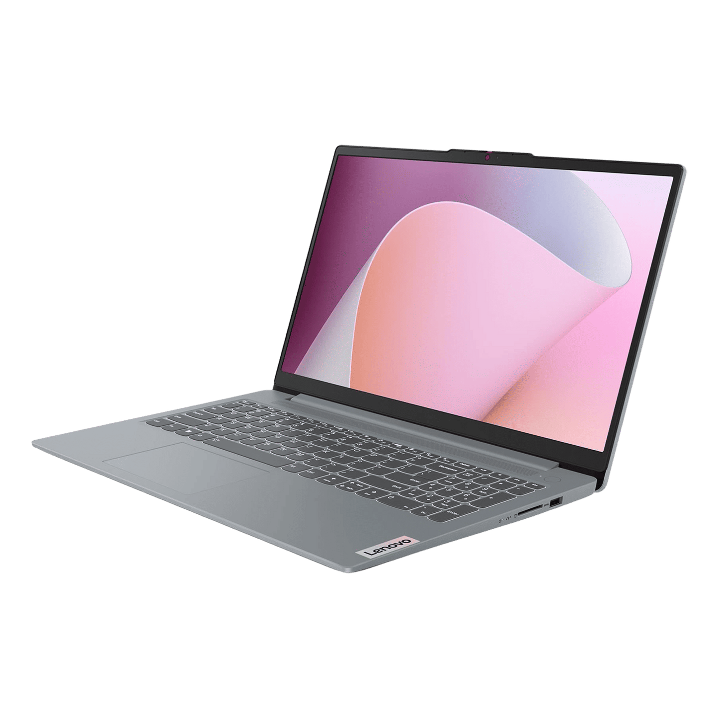 Lenovo IdeaPad Slim 3 15AMN8 AMD Ryzen 5 7520U Thin & Light Laptop (16GB, 512GB SSD, Windows 11 Home, 15.6 inch Full HD IPS Display, MS Office 2024, Arctic Grey, 1.62 KG)
