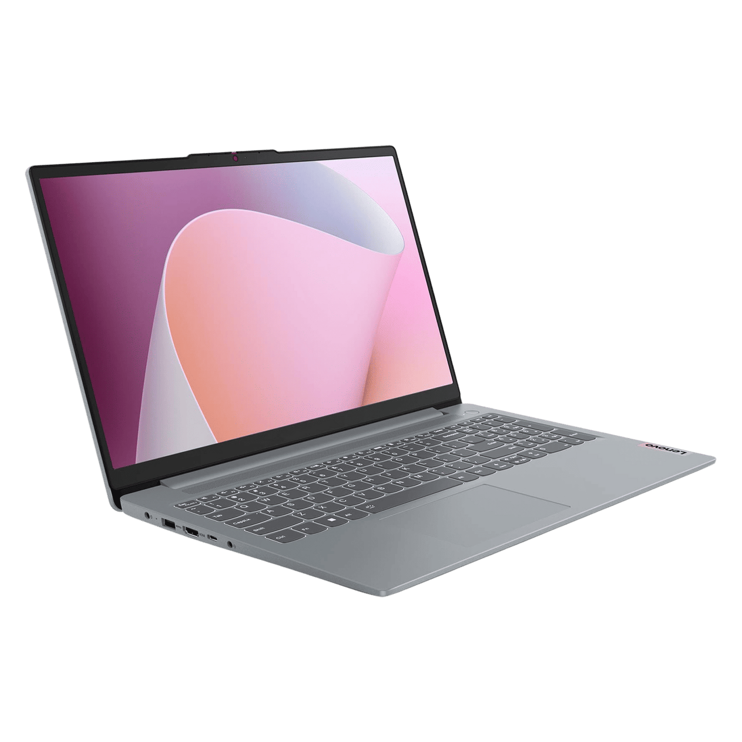 Lenovo IdeaPad Slim 3 15AMN8 AMD Ryzen 5 7520U Thin & Light Laptop (16GB, 512GB SSD, Windows 11 Home, 15.6 inch Full HD IPS Display, MS Office 2024, Arctic Grey, 1.62 KG)