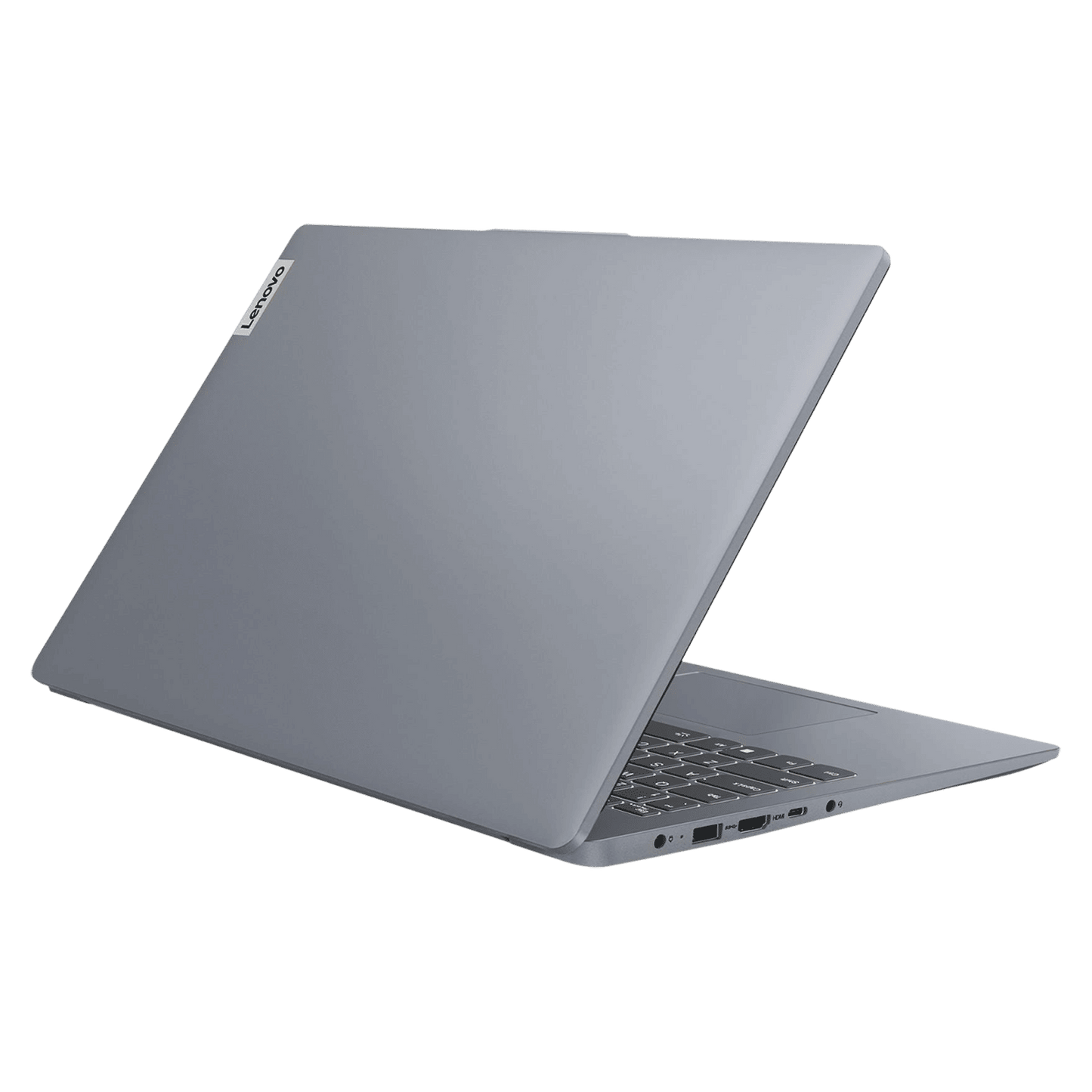Lenovo IdeaPad Slim 3 15AMN8 AMD Ryzen 5 7520U Thin & Light Laptop (16GB, 512GB SSD, Windows 11 Home, 15.6 inch Full HD IPS Display, MS Office 2024, Arctic Grey, 1.62 KG)
