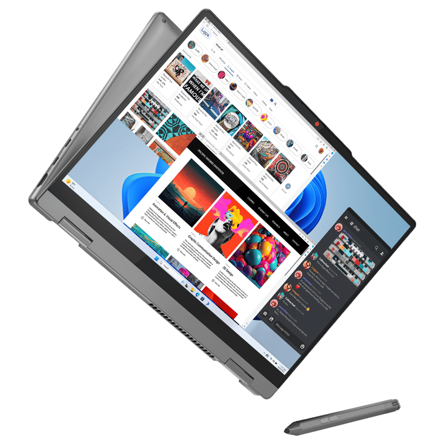 Lenovo IdeaPad 5 14IRH9 Intel Core i5 13th Gen Touchscreen 2-in-1 Laptop (16GB, 512GB SSD, Windows 11 Home, 14 inch WUXGA IPS Display, MS Office 2024, Luna Grey, 1.6 KG)