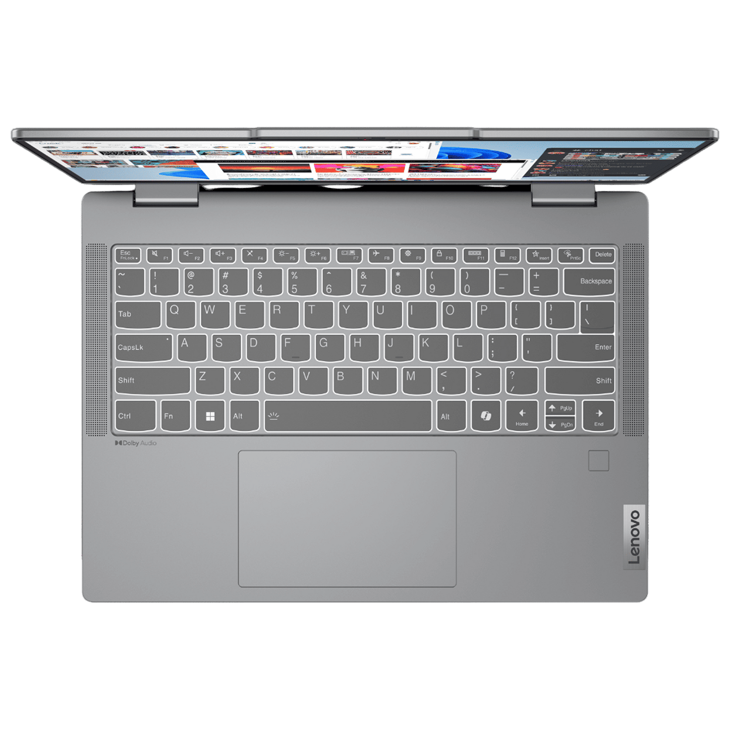 Lenovo IdeaPad 5 14IRH9 Intel Core i5 13th Gen Touchscreen 2-in-1 Laptop (16GB, 512GB SSD, Windows 11 Home, 14 inch WUXGA IPS Display, MS Office 2024, Luna Grey, 1.6 KG)