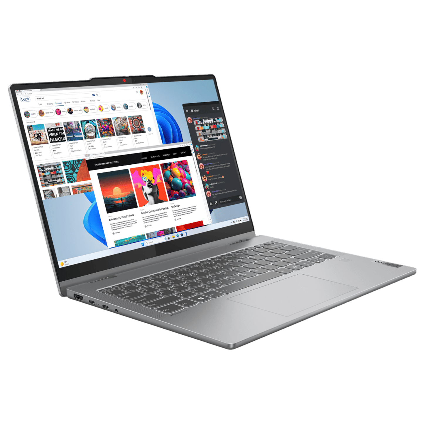 Lenovo IdeaPad 5 14IRH9 Intel Core i5 13th Gen Touchscreen 2-in-1 Laptop (16GB, 512GB SSD, Windows 11 Home, 14 inch WUXGA IPS Display, MS Office 2024, Luna Grey, 1.6 KG)