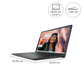 DELL Inspiron 15 3530 Intel Core i3 13th Gen Thin & Light Laptop (8GB RAM, 512GB SSD, Windows 11 Home, 15.6 inch Full HD IPS Display, MS Office Home 2024, Carbon Black, 1.62 KG)