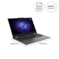 Lenovo LOQ 15IAX9 Intel Core i5 12th Gen Gaming Laptop (16GB, 512GB SSD, Windows 11 Home, 6GB Graphics, 15.6 inch 144 Hz IPS Display, NVIDIA GeForce RTX 3050, MS Office 2024, Luna Grey, 2.38 KG)