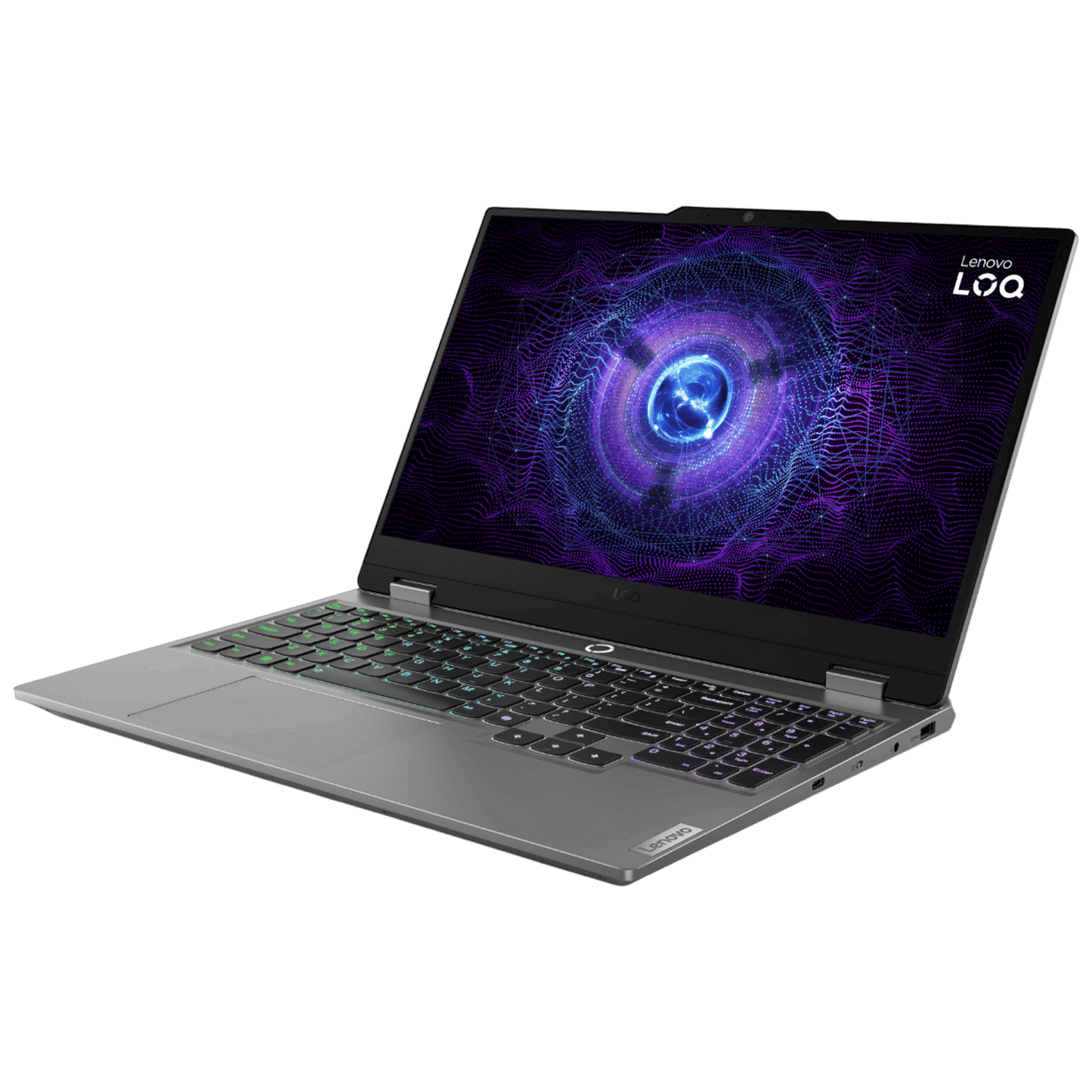 Lenovo LOQ 15IAX9 Intel Core i5 12th Gen Gaming Laptop (16GB, 512GB SSD, Windows 11 Home, 6GB Graphics, 15.6 inch 144 Hz IPS Display, NVIDIA GeForce RTX 3050, MS Office 2024, Luna Grey, 2.38 KG)