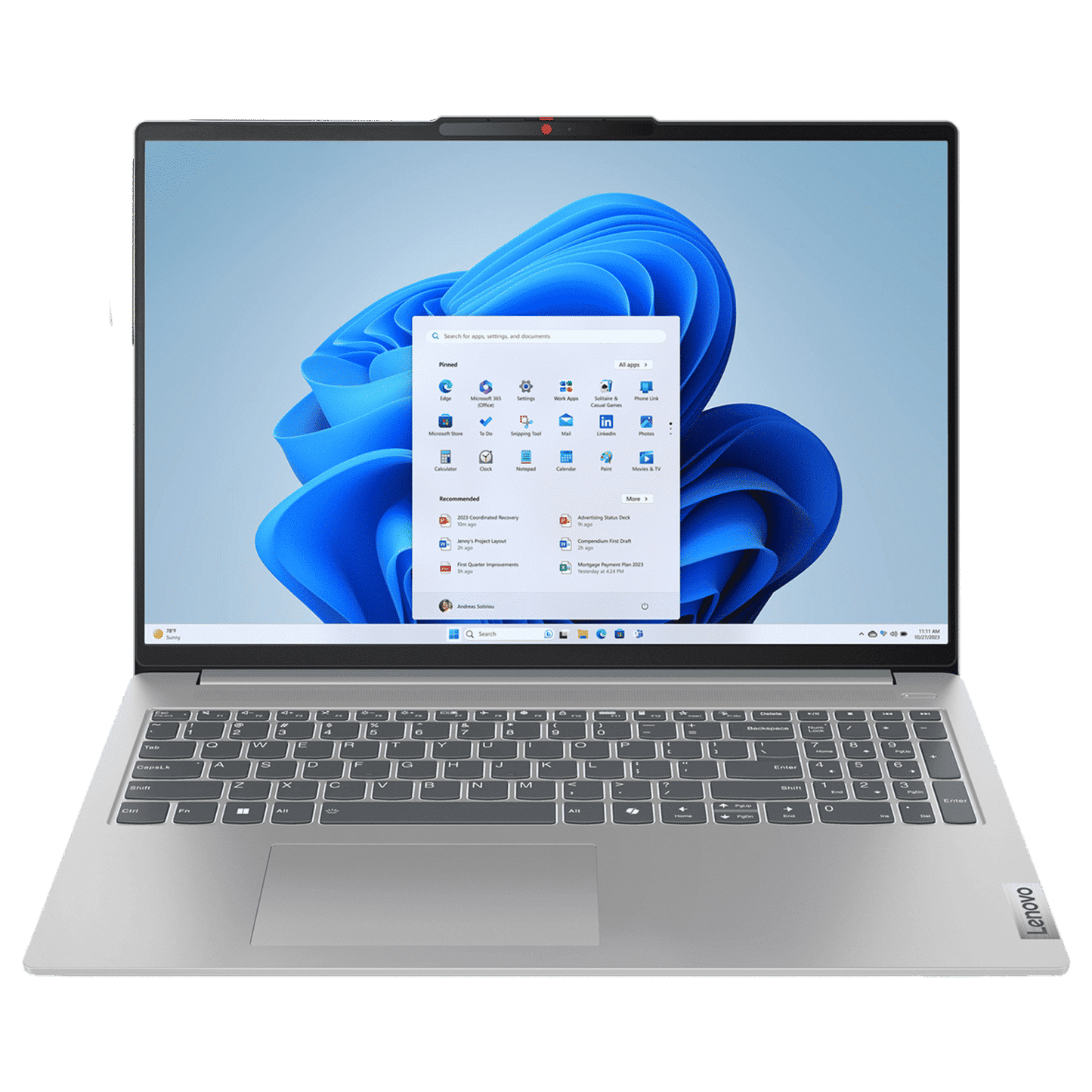 Lenovo IdeaPad Slim 5 16IAH8 Intel Core i5 12th Gen Thin & Light Laptop (16GB, 1TB SSD, Windows 11 Home, 16 inch WUXGA IPS Display, MS Office 2021, Cloud Grey, 1.89 KG)