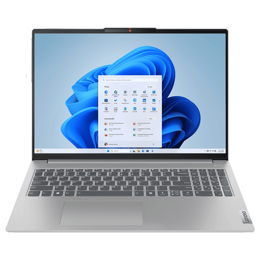 Lenovo IdeaPad Slim 5 16IAH8 Intel Core i5 12th Gen Thin & Light Laptop (16GB, 1TB SSD, Windows 11 Home, 16 inch WUXGA IPS Display, MS Office 2021, Cloud Grey, 1.89 KG)