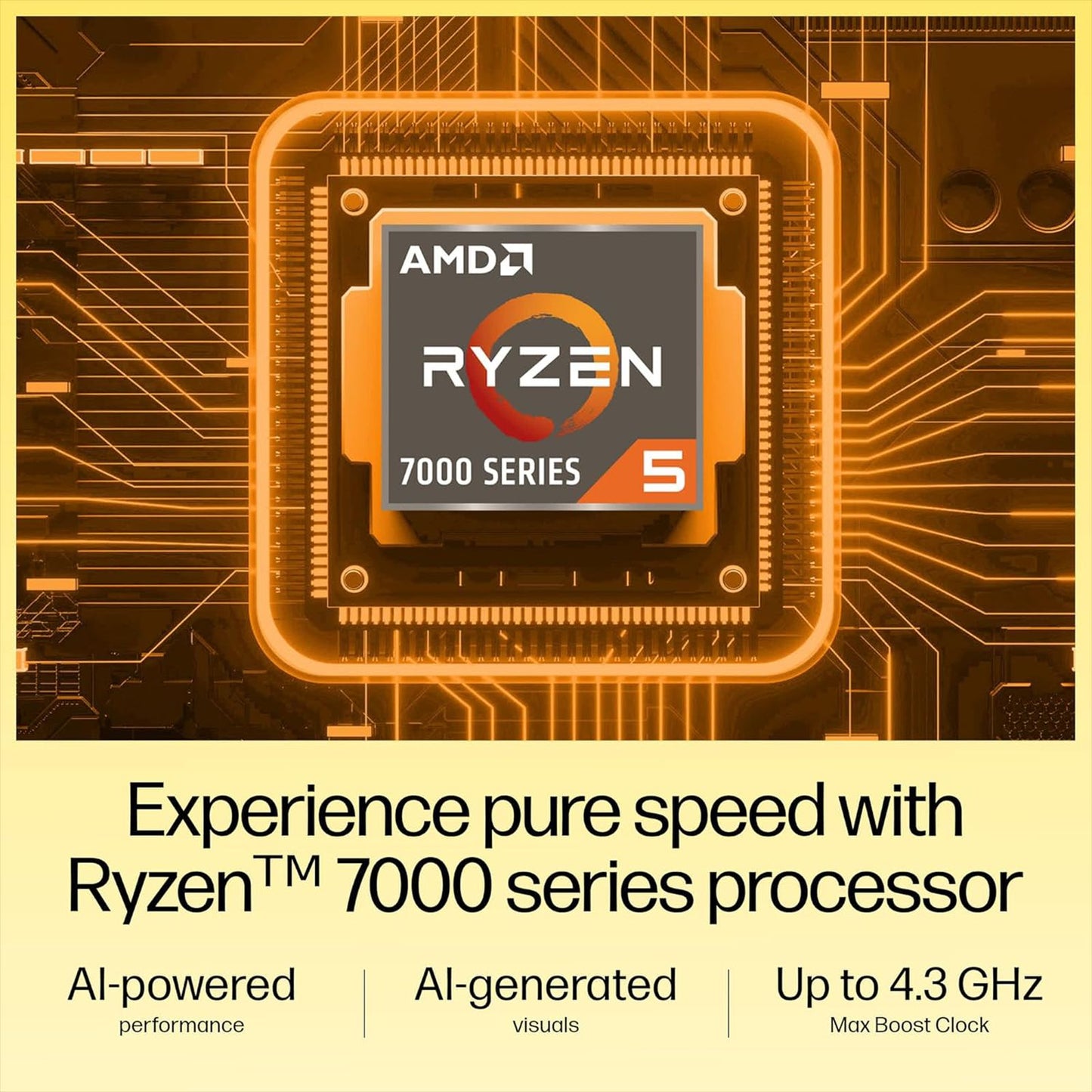 HP 15-fc0156AU AMD Ryzen 5 Thin & Light Laptop (16GB, 512GB SSD, Windows 11 Home, 15.6 inch Full HD Display, MS Office Home 2021, Natural Silver, 1.59 KG)