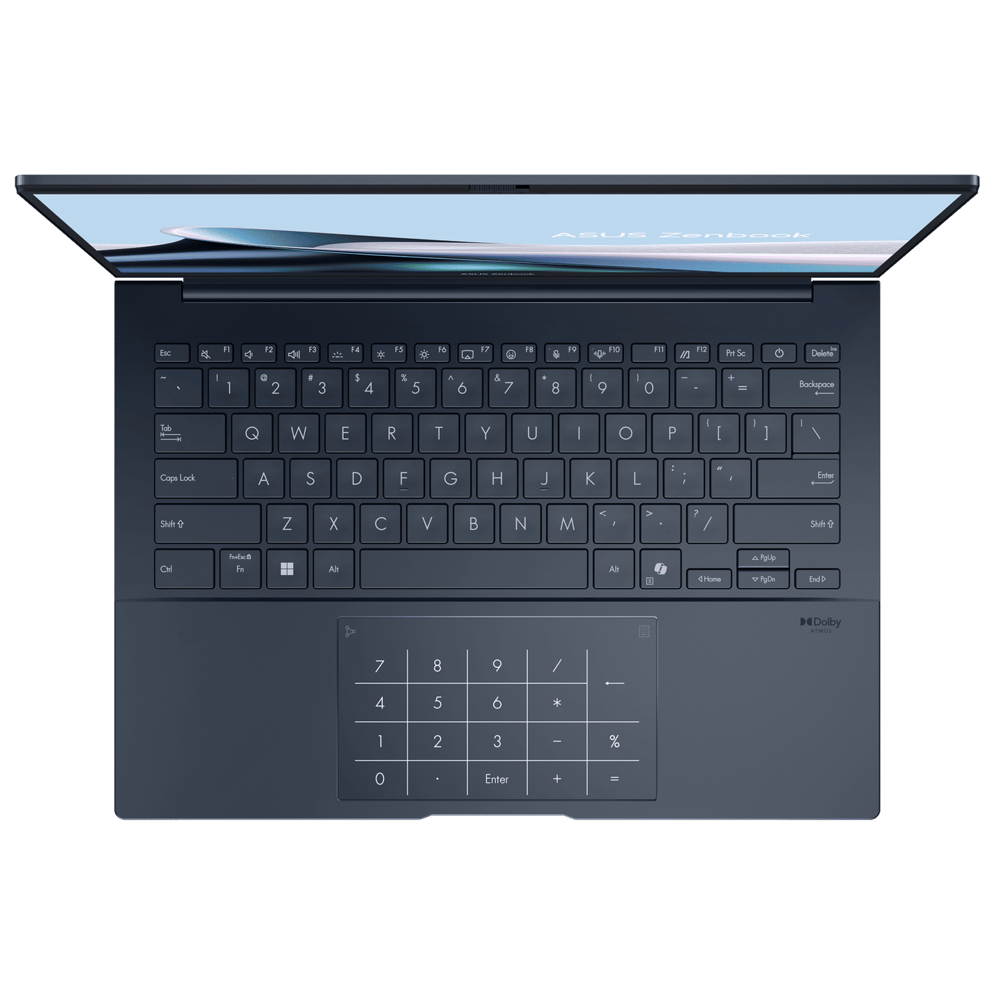 ASUS Zenbook 1 Intel Core Ultra 7 255H Touchscreen Notebook Laptop (32GB, 1TB SSD, Windows 11 Home, 14 inch OLED Display, MS Office 2024, Ponder Blue, 1.28 KG)
