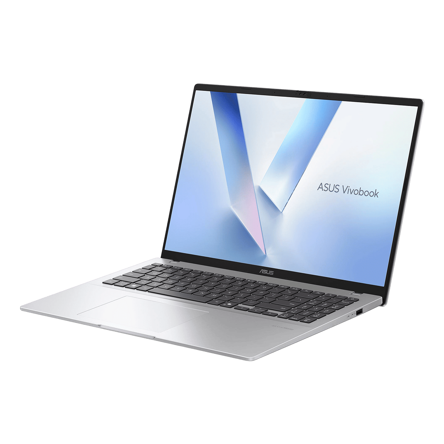 ASUS Vivobook 16 Intel Core Ultra 5 Laptop (16GB, 512GB SSD, Windows 11 Home, 16 inch WUXGA Display, MS Office Home 2024, Cool Silver, 1.88 KG)