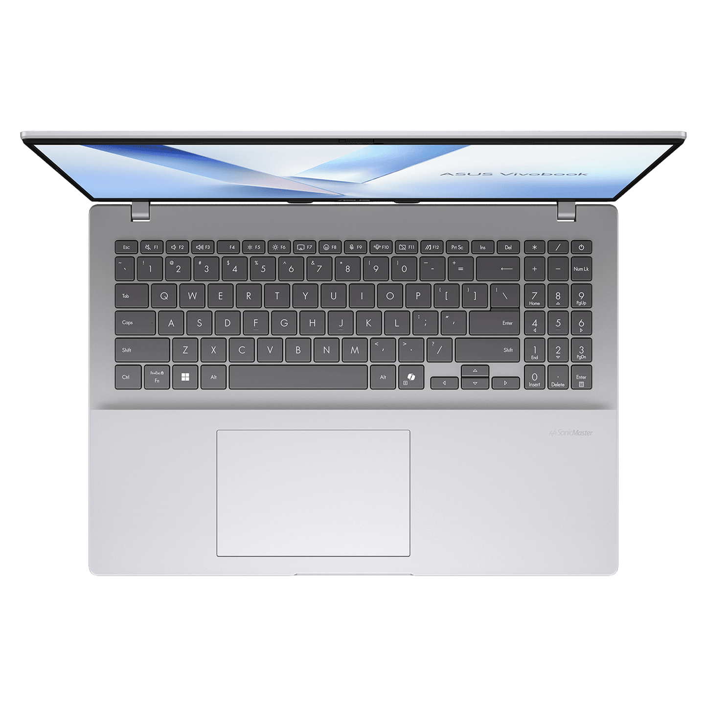 ASUS Vivobook 16 Intel Core Ultra 5 Laptop (16GB, 512GB SSD, Windows 11 Home, 16 inch WUXGA Display, MS Office Home 2024, Cool Silver, 1.88 KG)