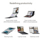 ASUS Zenbook Duo Intel Core Ultra 9 285H Touchscreen Laptop (32GB, 1TB SSD, Windows 11 Home, 14 inch OLED Display, MS Office Home 2024, Inkwell Gray, 1.65 KG)