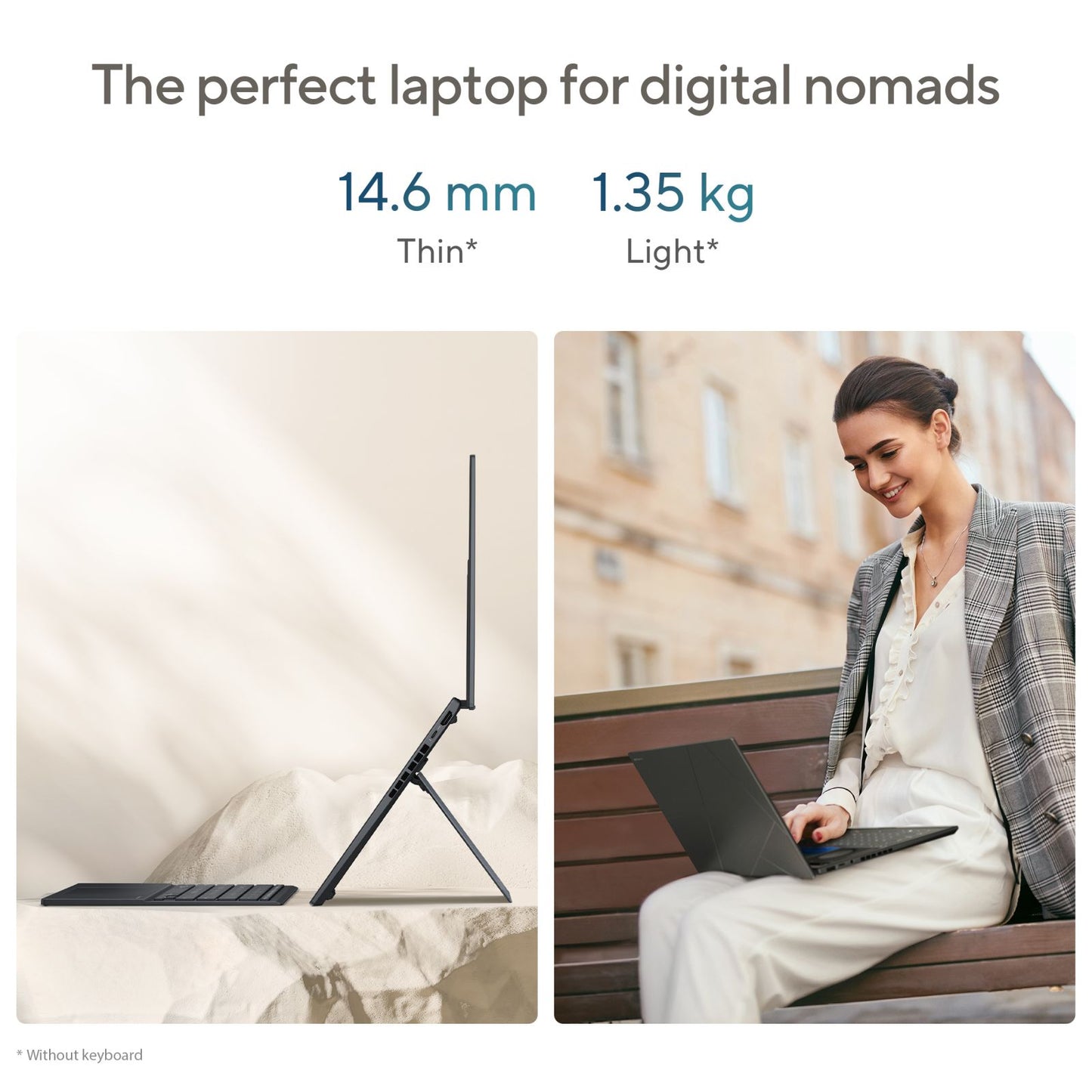 ASUS Zenbook Duo Intel Core Ultra 9 285H Touchscreen Laptop (32GB, 1TB SSD, Windows 11 Home, 14 inch OLED Display, MS Office Home 2024, Inkwell Gray, 1.65 KG)