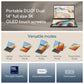 ASUS Zenbook Duo Intel Core Ultra 9 285H Touchscreen Laptop (32GB, 1TB SSD, Windows 11 Home, 14 inch OLED Display, MS Office Home 2024, Inkwell Gray, 1.65 KG)