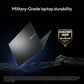 ASUS Vivobook Go 14 AMD Ryzen 5 7520U Thin & Light Laptop (16GB, 512GB SSD, Windows 11 home, AMD Radeon Graphics, 14 inch Full HD Display, MS Office Home 2024, Mixed Black, 1.38 KG)