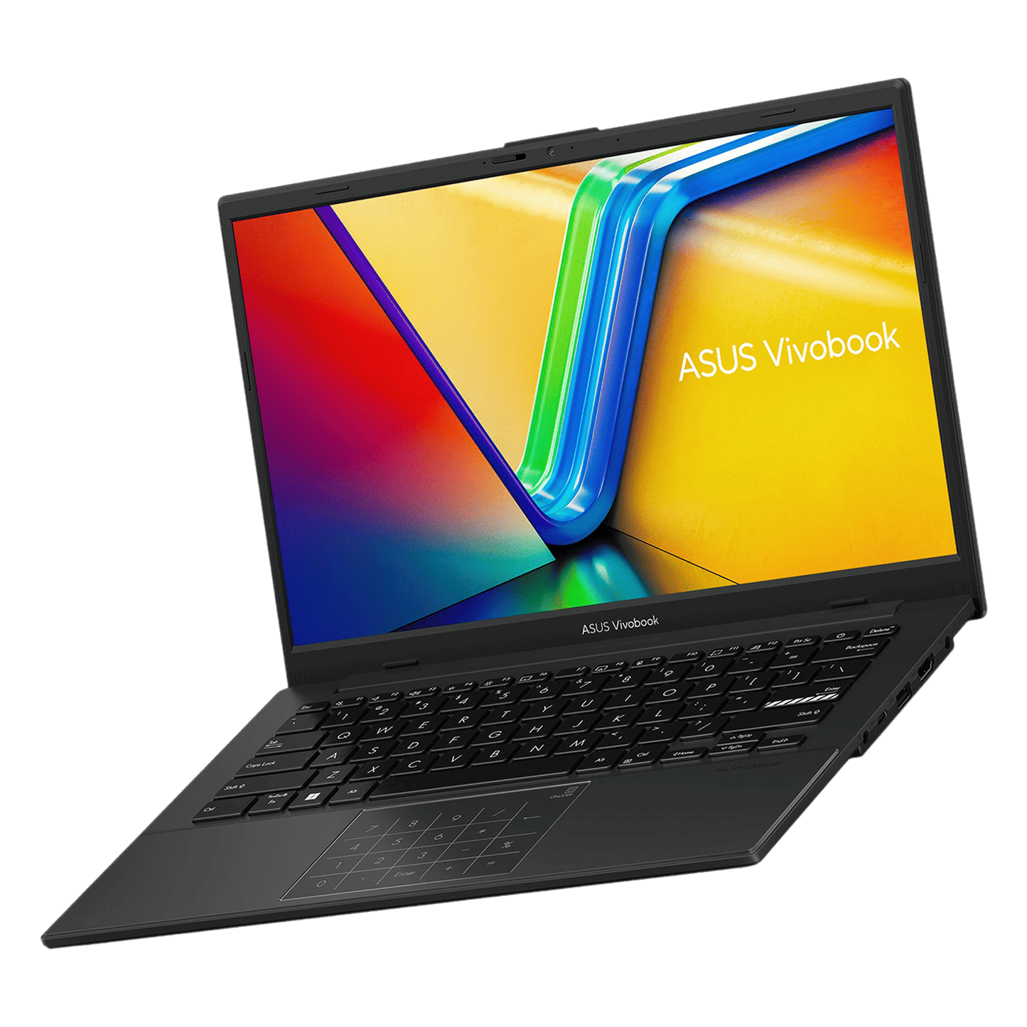 ASUS Vivobook Go 14 AMD Ryzen 5 7520U Thin & Light Laptop (16GB, 512GB SSD, Windows 11 home, AMD Radeon Graphics, 14 inch Full HD Display, MS Office Home 2024, Mixed Black, 1.38 KG)
