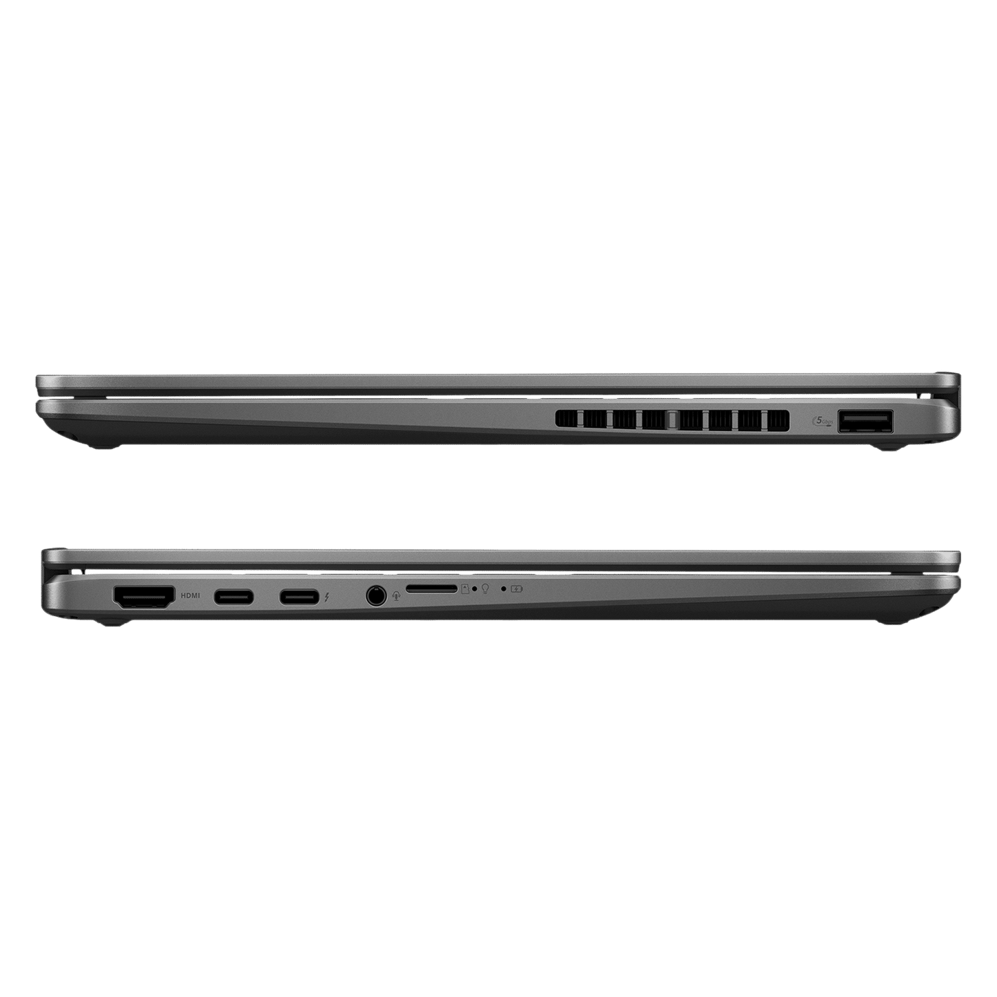 ASUS Vivobook 14 Flip Intel Core Ultra 5 Touchscreen 2-in-1 Laptop (16GB, 512GB SSD, Windows 11 Home, 14 inch OLED Display, MS Office Home 2024 & MS 365 Basic, Matte Gray, 1.57 KG)