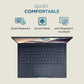 ASUS Zenbook 1 Intel Core Ultra 9 285H Touchscreen Notebook Laptop (32GB, 1TB SSD, Windows 11 Home, 14 inch OLED Display, MS Office 2024, Ponder Blue, 1.28 KG)