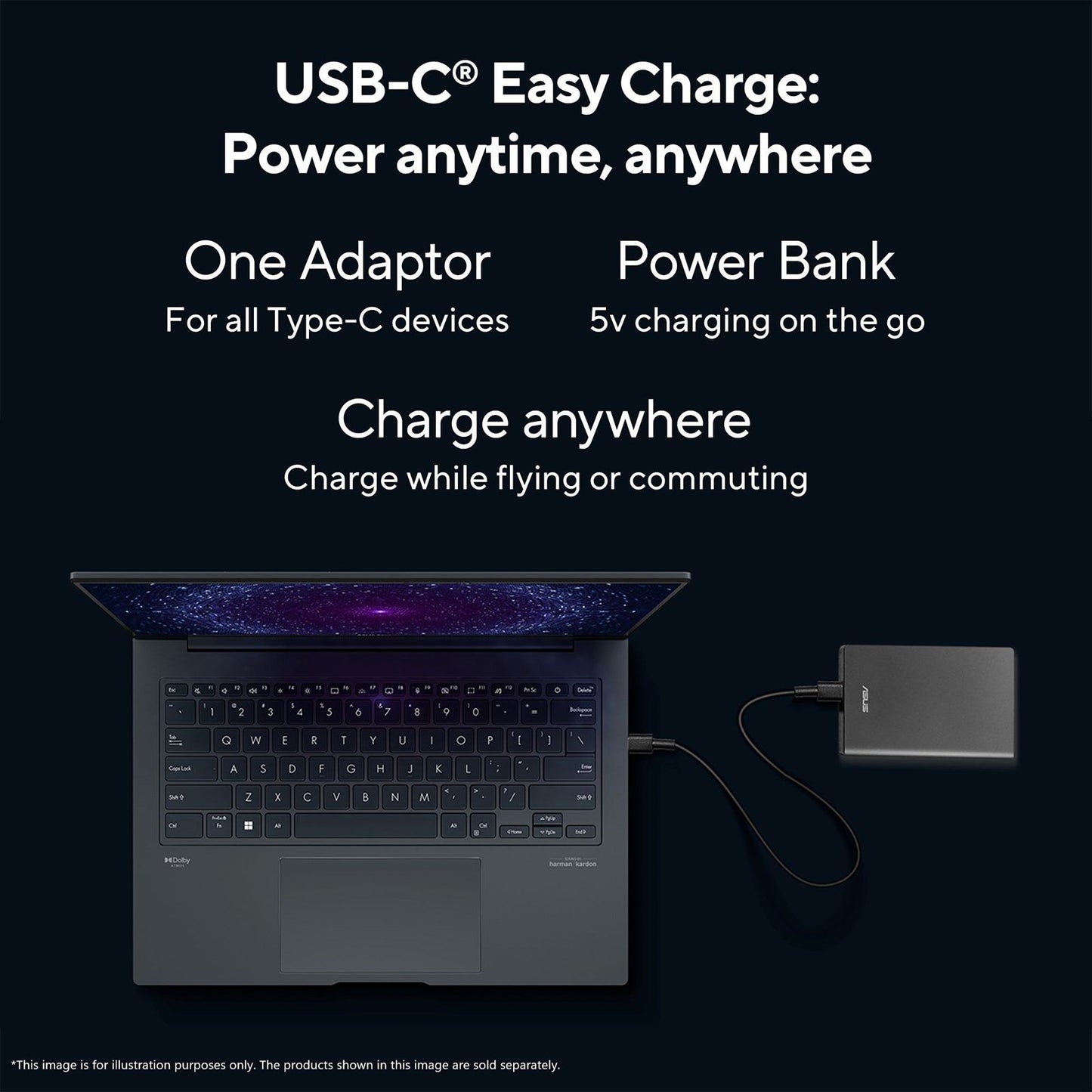 ASUS Zenbook 1 Intel Core Ultra 9 285H Touchscreen Notebook Laptop (32GB, 1TB SSD, Windows 11 Home, 14 inch OLED Display, MS Office 2024, Ponder Blue, 1.28 KG)