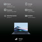ASUS Zenbook 1 Intel Core Ultra 9 285H Touchscreen Notebook Laptop (32GB, 1TB SSD, Windows 11 Home, 14 inch OLED Display, MS Office 2024, Ponder Blue, 1.28 KG)