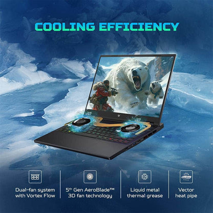 acer Predator Helios Neo 14 Intel Core Ultra 7 Gaming Laptop (16GB, 1TB SSD, Windows 11 Home, 6GB Graphics, 14.5 inch 120 Hz WUXGA IPS Display, NVIDIA Geforce RTX 4050, MS Office, Abyssal Black, 1.99 KG)