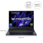acer Predator Helios Neo 14 Intel Core Ultra 7 Gaming Laptop (16GB, 1TB SSD, Windows 11 Home, 6GB Graphics, 14.5 inch 120 Hz WUXGA IPS Display, NVIDIA Geforce RTX 4050, MS Office, Abyssal Black, 1.99 KG)