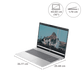 HP Pavillion 16-ag0019AU AMD Ryzen 5 Thin & Light Laptop (16GB, 512GB SSD, Windows 11 Home, 16 inch WUXGA IPS Display, Natural Silver, 1.79 KG)