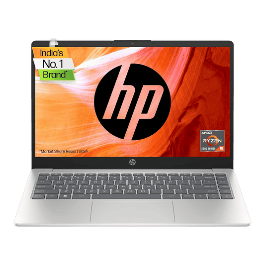 HP 14-em0214AU AMD Ryzen 5 Thin & Light Laptop (16GB, 512GB SSD, Windows 11 Home, 14 inch Full HD Display, Natural Silver, 1.4 KG)
