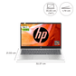 HP 14-em0214AU AMD Ryzen 5 Thin & Light Laptop (16GB, 512GB SSD, Windows 11 Home, 14 inch Full HD Display, Natural Silver, 1.4 KG)