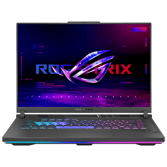 ASUS ROG Strix G16 Intel Core i7 13th Gen Gaming Laptop (16GB, 1TB SSD, Windows 11 Home, 6GB Graphics, 16 inch 165 Hz Full HD Plus Display, NVIDIA GeForce RTX 4050, MS Office Home 2024, Eclipse Gray, 2.5 KG)