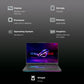 ASUS ROG Strix G16 Intel Core i7 13th Gen Gaming Laptop (16GB, 1TB SSD, Windows 11 Home, 6GB Graphics, 16 inch 165 Hz Full HD Plus Display, NVIDIA GeForce RTX 4050, MS Office Home 2024, Eclipse Gray, 2.5 KG)