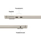 Apple MacBook Air (13.6 inch, M4, 16GB, 256GB, macOS, Starlight)