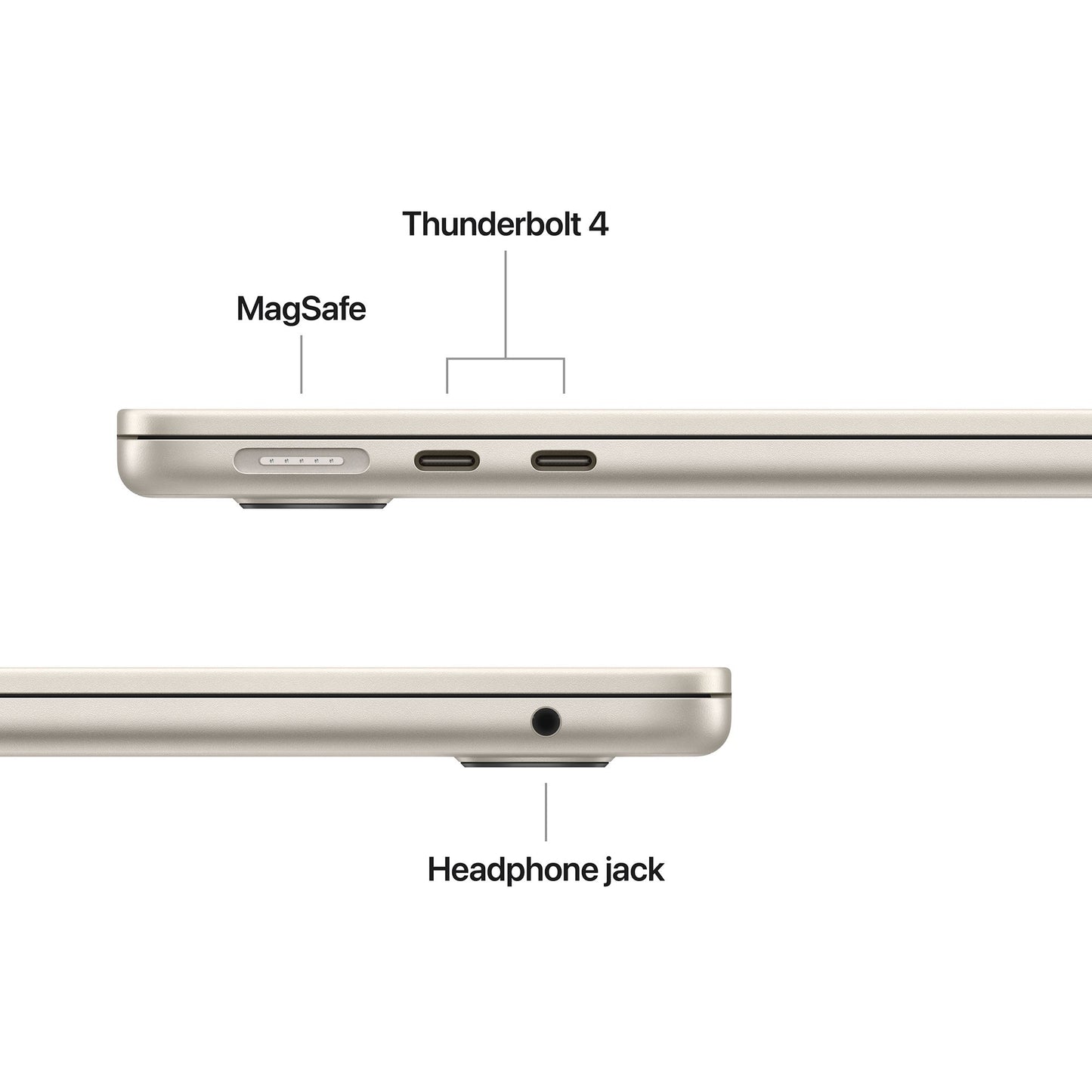 Apple MacBook Air (13.6 inch, M4, 16GB, 256GB, macOS, Starlight)