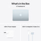 Apple MacBook Air (13.6 inch, M4, 24GB, 512GB, macOS, Sky Blue)