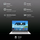 ASUS Vivobook 16 Snapdragon X X1 26 100 Thin & Light Laptop (16GB, 512GB SSD, Windows 11 Home, 16 inch WUXGA Display, MS Office Home 2024, Cool Silver, 1.88 KG)