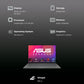 ASUS Zenbook A14 Snapdragon X X1 26 100 Ultra Thin Laptop (16GB, 512GB SSD, Windows 11 Home, 14 inch WUXGA OLED Display, MS Office Home 2024, Iceland Gray, 0.98 KG)