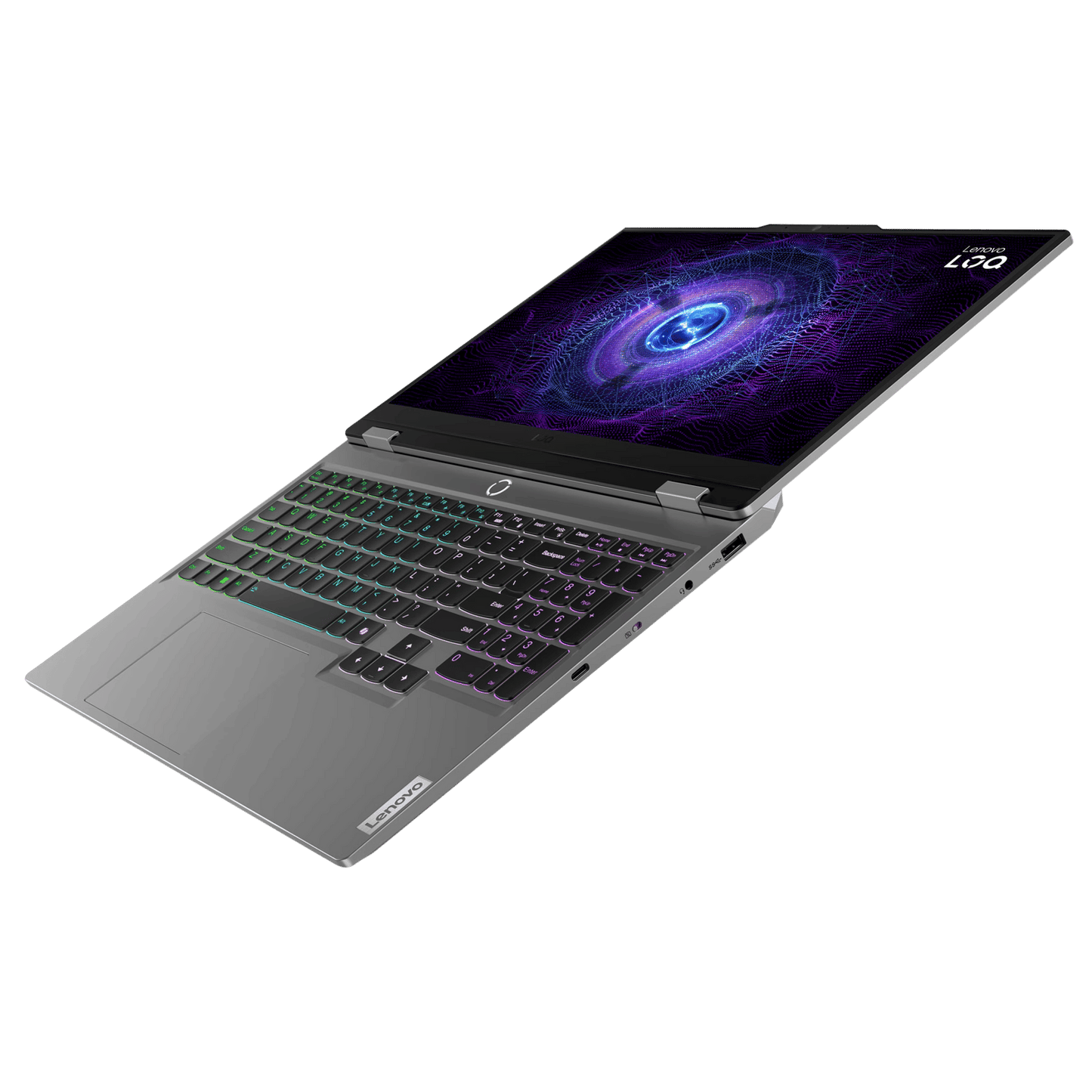 Lenovo LOQ 15IRX9 Intel Core i5 13th Gen Gaming Laptop (24GB, 512GB SSD, Windows 11 Home, 6GB Graphics, 15.6 inch 144 Hz Full HD IPS Display, NVIDIA Geforce RTX 4050, MS Office Home 2024, Luna Grey, 2.38 KG)