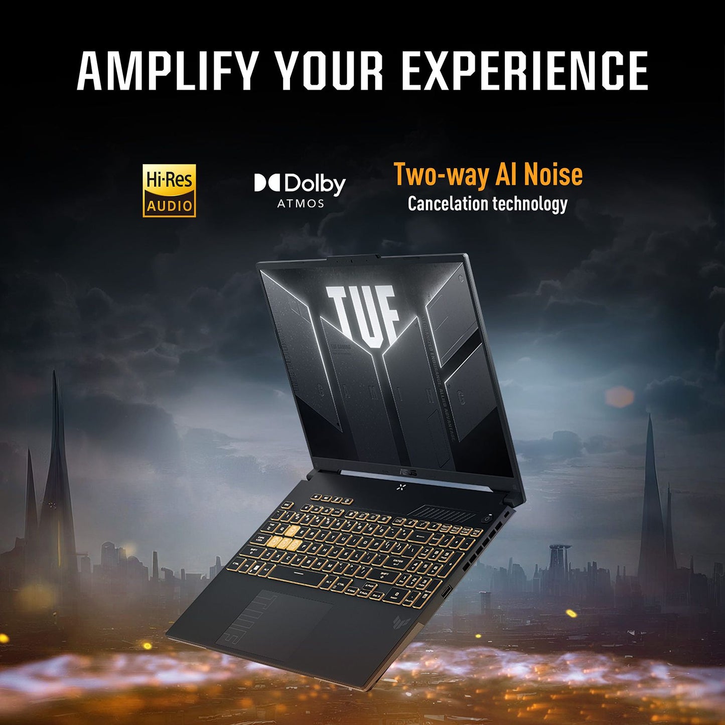 ASUS TUF F16 Intel Core 5 210H Gaming Laptop (16GB, 512GB SSD, Windows 11 Home, 4GB Graphics, 16 inch 144 Hz Full HD Plus Display, NVIDIA GeForce RTX 3050A, Mecha Gray, 2.2 KG)
