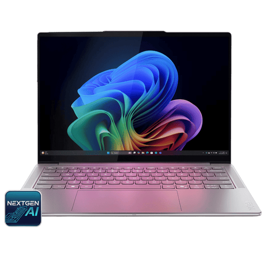 Lenovo Yoga Slim 7 14ILL10 Intel Core Ultra 7 258V Thin & Light Laptop (32GB, 1TB SSD, Windows 11 Home, 14 inch WUXGA OLED Display, MS Office Home 2024, Luna Grey, 1.19 KG)